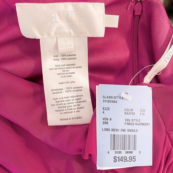 David’s Bridal Bridesmaid Dress - Picture 4 of 5